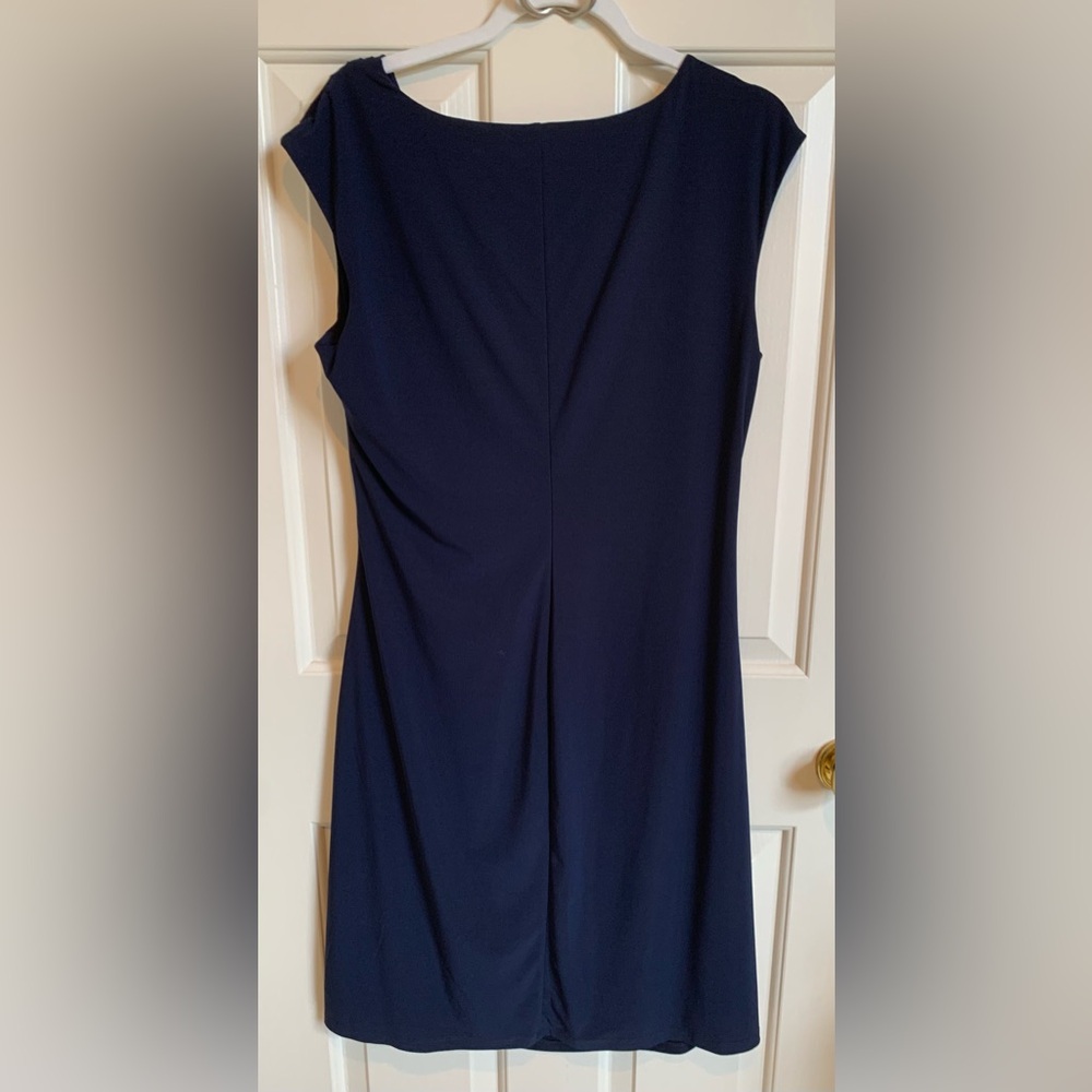 Lauren Ralph Lauren Navy dress. Size 16, NWT. - Picture 5 of 6